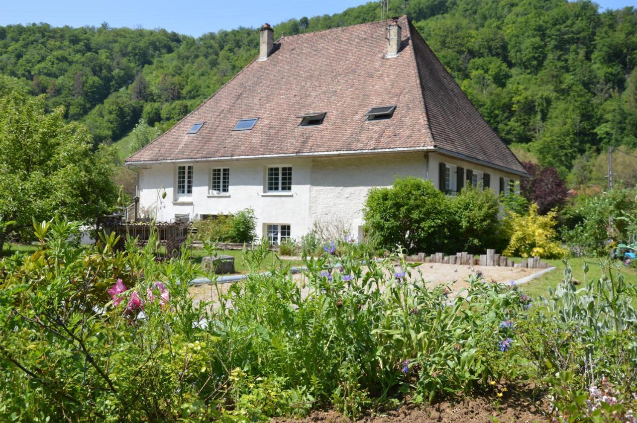 Moulin De La Cuse - L'Ilote Bed and Breakfast Cusance Eksteriør billede